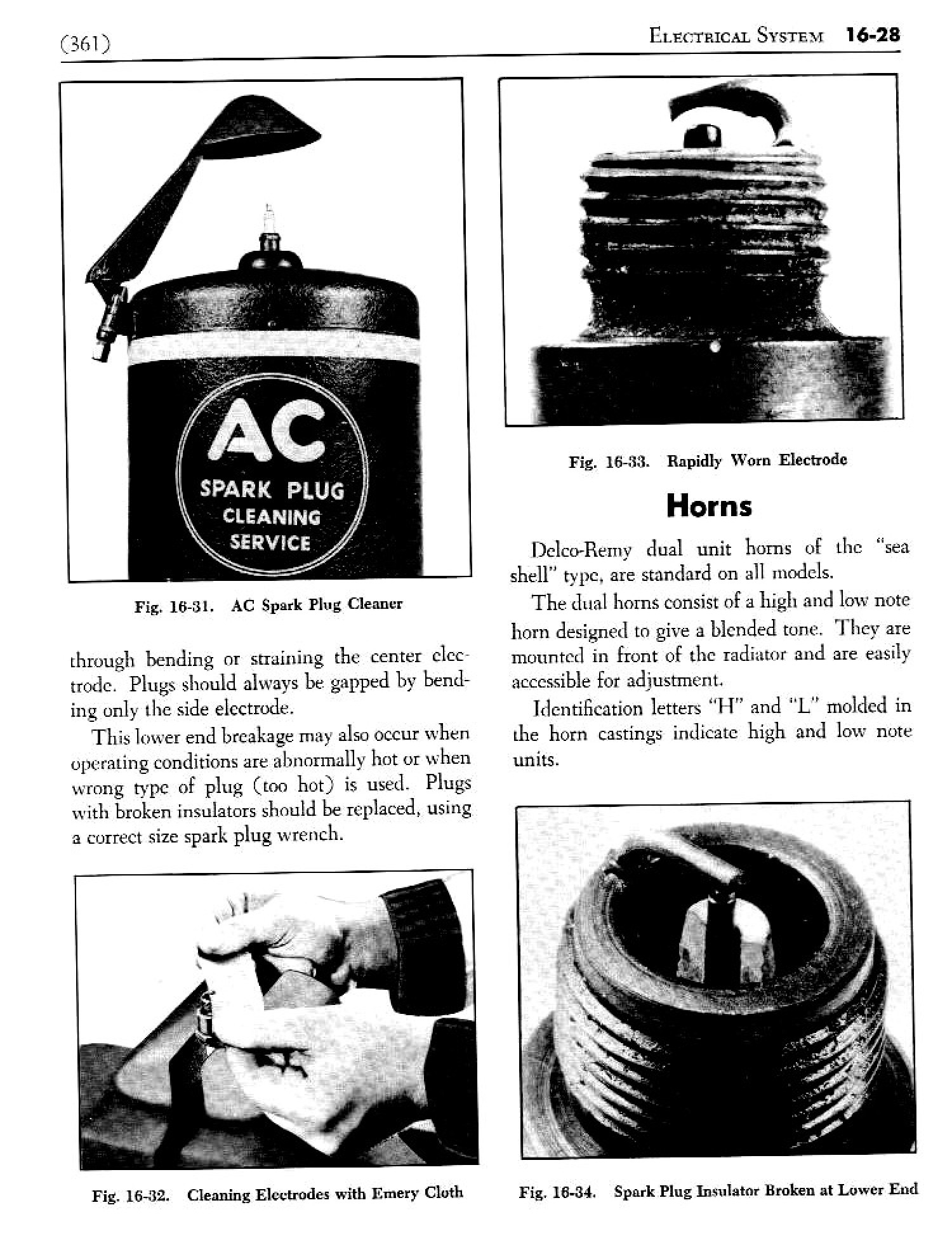 1950 Oldsmobile Shop Manual Electrical System Page 28 of 46